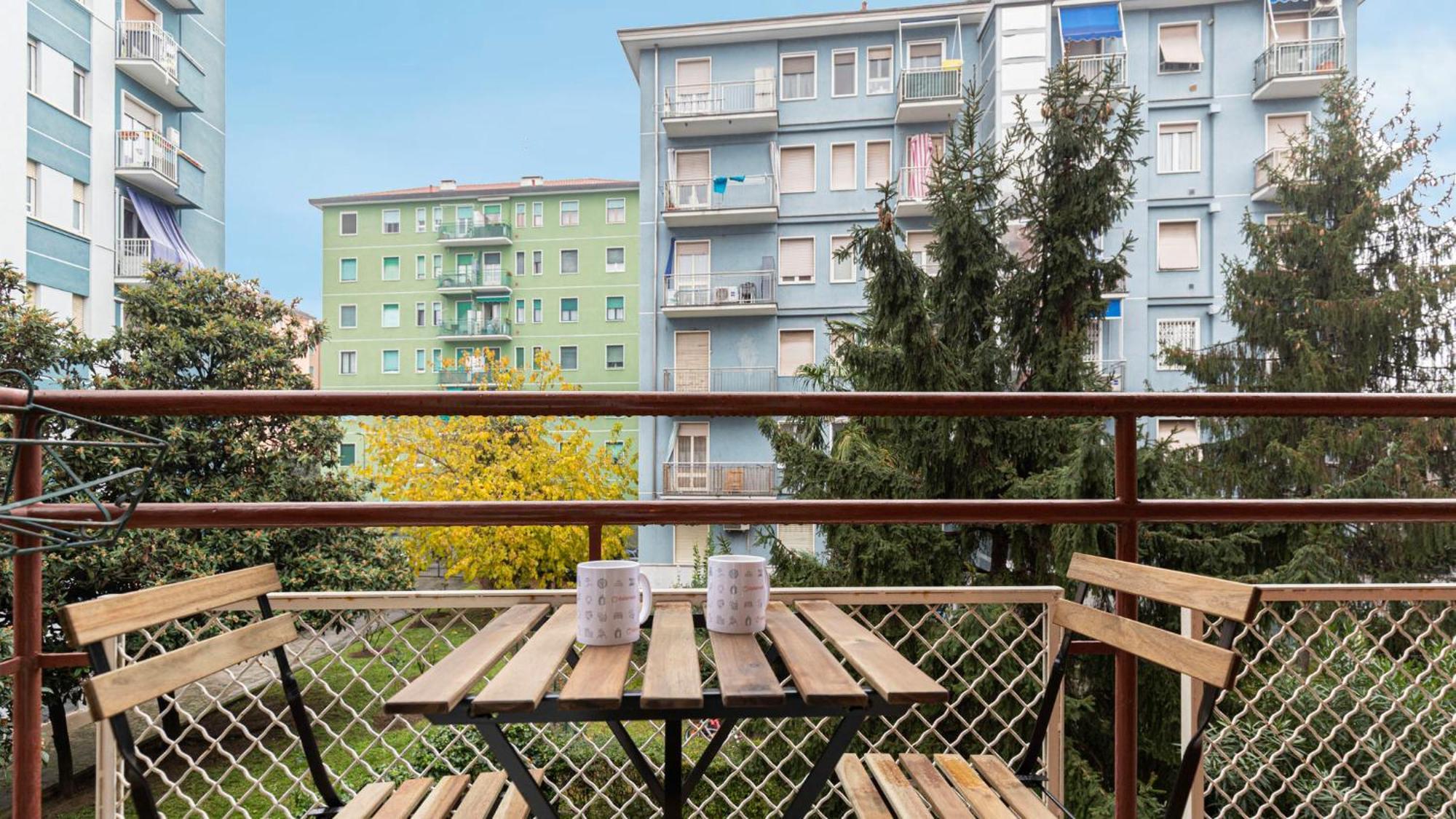 Oasi Di Relax Con Balcone 5 Min Dalla Metro Appartement